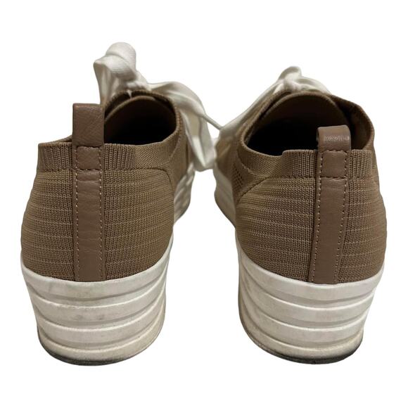 Gianni Bini Marnah Womens Lace-Up‎ Brown Platform Sneakers Size 7.5M - Picture 5 of 8
